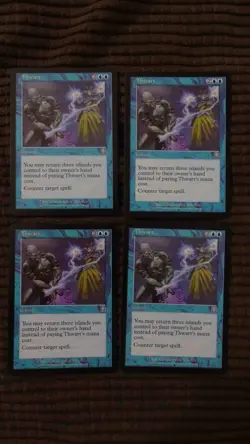 Magic: the Gathering / MtG Thwart x4 Mercadian Masques - Image 1