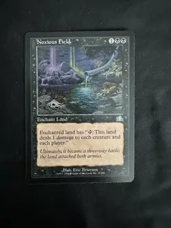 Noxious Field - MtG - Prophecy - Enchant Land - 70/143 - Image 1