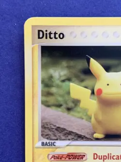 Pokemon Pikachu EX Delta Ditto Species 63/113 Non-Holo Near Mint - Image 2