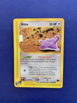 Pokemon TCG Ditto Skyridge 51/144 Non-Holo Vintage WOTC NM - Image 1