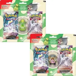 Pokemon TCG Back to School Eraser 2-Pack Blister x 2 | Cracked Plastic ⚠ - Image 1