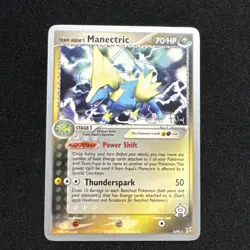 2004 World Championships Promo Team Aqua's Manectric #4/95 Rare Pokemon NM Mint! - Image 1