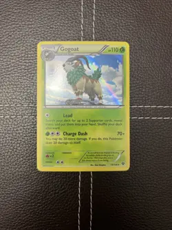 Pokemon TCG - Gogoat - 19/146 - XY Base Set - NM Holo Rare (2014) - Image 1