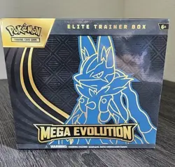 Mega Evolution Elite Trainer Box ETB – Lucario – Pokemon TCG - Factory Sealed - Image 1