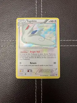 Pokemon TCG - Togekiss - 104/135 - Plasma Storm - NM Holo Rare (2012) - Image 1