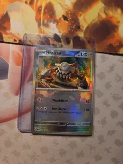 Heatran Master Ball - 068/131 - Pokemon Prismatic Evolutions NM WOW LOOK - Image 1