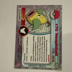 WeePinbell *PUKE*🤮 *TEKNO* 2000 Pokemon Topps Chrome TV #70 - Image 2