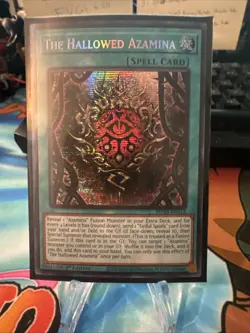 YuGiOh! - The Hallowed Azamina - MP25-EN112 - Prismatic Secret Rare - NM/M - Image 1