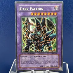 Yugioh Dark Paladin DMG-001 Secret Rare Limited Edition NM Duel Master’s Guide - Image 1