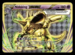 Nidoking Break 46/108 Ultra Rare XY Evolutions Pokemon Card - 1 - Image 1