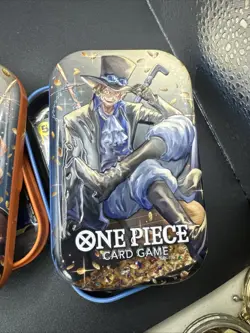 One Piece Vol.2 Empty Tins W/ Ace & Sabo Promo Cards - Image 2