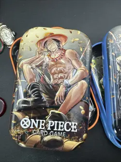 One Piece Vol.2 Empty Tins W/ Ace & Sabo Promo Cards - Image 3