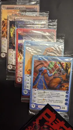 Chaotic Fire And Stone 3 Card Promo Lot Of 30x Sealed Packs - Image 1