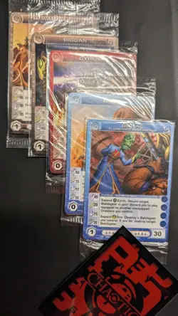 Chaotic Fire And Stone 3 Card Promo Lot Of 30x Sealed Packs - Image 3