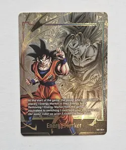 Goku Energy Marker Promo Prize Gold E01-05* Dragon Ball Fusion World Card ENG - Image 1