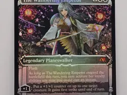 The Wandering Emperor Kamigawa: Neon Dynasty Foil 316 NM MTG - Image 3