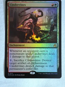 Cindervines 171 Ravnica Remastered Foil Magic The Gathering TCG - Image 2