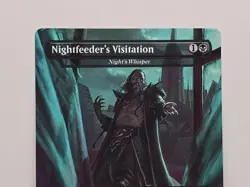 MTG Nightfeeder's Visitation Night's Whisper SLD #207 Magic Gathering - Image 2