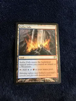Magic the Gathering Sulfur Falls Innistrad Regular Rare LP Condition - Image 1