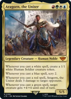 Aragorn, the Uniter [The Lord of the Rings: Tales of Middle-Earth] Magic MTG - Image 1