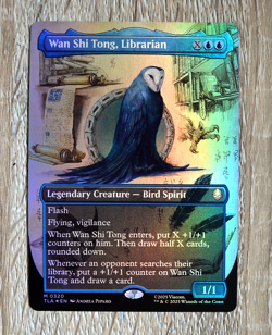 Wan Shi Tong, Librarian (Borderless Foil) Avatar: The Last Airbender (TLA) NM x1 - Image 1