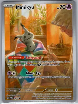 Mimikyu SVP 075 SV: Scarlet & Violet Promo Cards - Pokemon Card - NM - Image 1