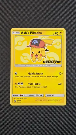 Pokemon -The Movie - I Choose You! Ash's Pikachu Promo SM111 - Image 1