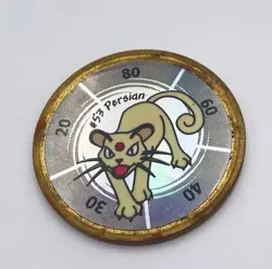 1999 Hasbro Pokemon Battling Coin Game #53 Nintendo Persian - Image 1