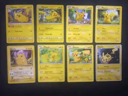 Pokemon TCG Trading Card Game Pikachu Cards Lot Of 8 - Image 1