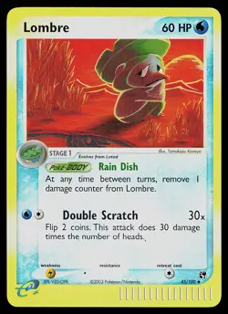 Pokemon Card - Lombre Sandstorm 45/100 Uncommon Reverse Holo - Image 1