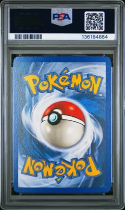 2003 POKEMON SKYRIDGE #23 OMASTAR-REVERSE FOIL PSA 8 - Image 2