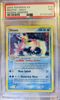 Pokemon Hidden Legends 12 Milotic PSA 7 NM - Image 1