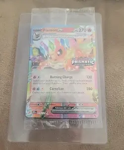 SEALED! Flareon ex - (Prismatic Evolutions Stamp) 014/131 Pokemon TCG Near Mint - Image 1