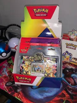 x5 Pokemon Ascended Heroes Tech Sticker Collection Bundle - New & Sealed x14 BP - Image 1