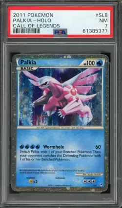 2011 Pokemon Call of Legends Palkia #SL8 PSA 7 - Image 1
