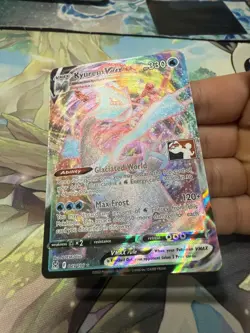 049/196 Kyurem VMAX Prize Pack Pokemon TCG League Play Stamped Lost Origin NM - Image 1