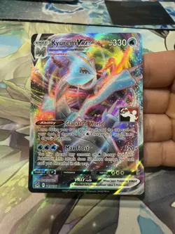 049/196 Kyurem VMAX Prize Pack Pokemon TCG League Play Stamped Lost Origin NM - Image 2