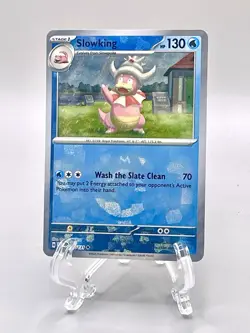Pokemon Slowpoke 18/131, Slowking 19/131 Master Ball Holo Prismatic Evolutions - Image 3