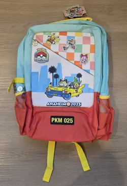 2025 Pokemon World Championships Backpack Anaheim California Worlds - Image 1
