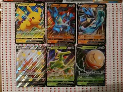 Pokemon TCG Jumbo EX, V Lot ×10 Charizard, Sylveon, Pikachu (Two Lenticulars) - Image 3