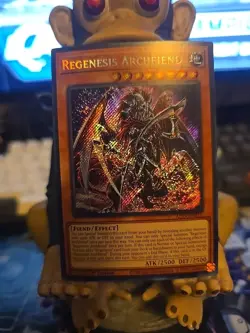 Yugioh TCG Regenesis Archfiend ALIN-EN016 Alliance Insight 1st Edition - Image 5