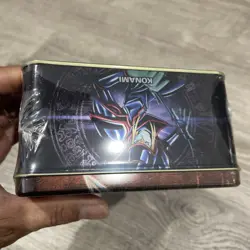 Yugioh Japanese Booster Pack Collectors Tin YU-GI-OH - Factory SEALED Metal Box - Image 5