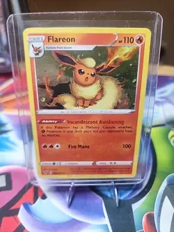 Flareon Cosmos Holo Promo Pokemon Card ( #026/185 NM Rare ) - Image 1