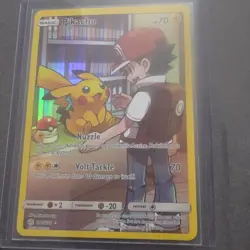 Pokemon Pikachu Cosmic Eclipse Secret Rare Holo Card 241/236 70 HP Volt Tackle - Image 1
