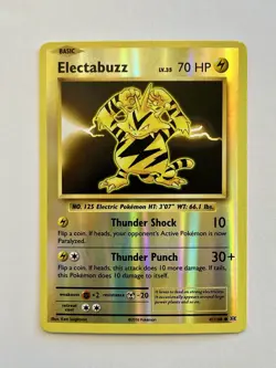 Electabuzz 41/108 NM Near Mint XY Evolution Reverse Holofoil Holo Pokemon Card - Image 1