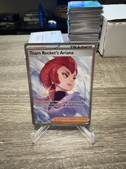 Pokemon Destined Rivals Team Rockets Ariana Special Illustration Card 237/182 - Image 1