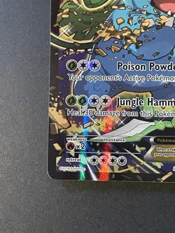 Pokemon TCG Venusaur EX Promo Full Art Holo Card XY123 - Image 3