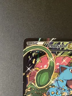 Pokemon TCG Venusaur EX Promo Full Art Holo Card XY123 - Image 4