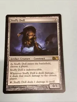 Stuffy Doll 218 Core Set 2013 (M13) Regular MTG TCG CARD NM - Image 1