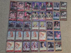 One Piece TCG Monkey.D.Luffy Lot Alternative Art Card English LOT OF 46 ST01-001 - Image 3